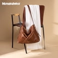 thumbnail image 5 of Montana West Hobo Shoulder Bag for Woman Adjustable Belt Buckle Hobo Bags with Adjustable Strap, Brown, 5 of 7
