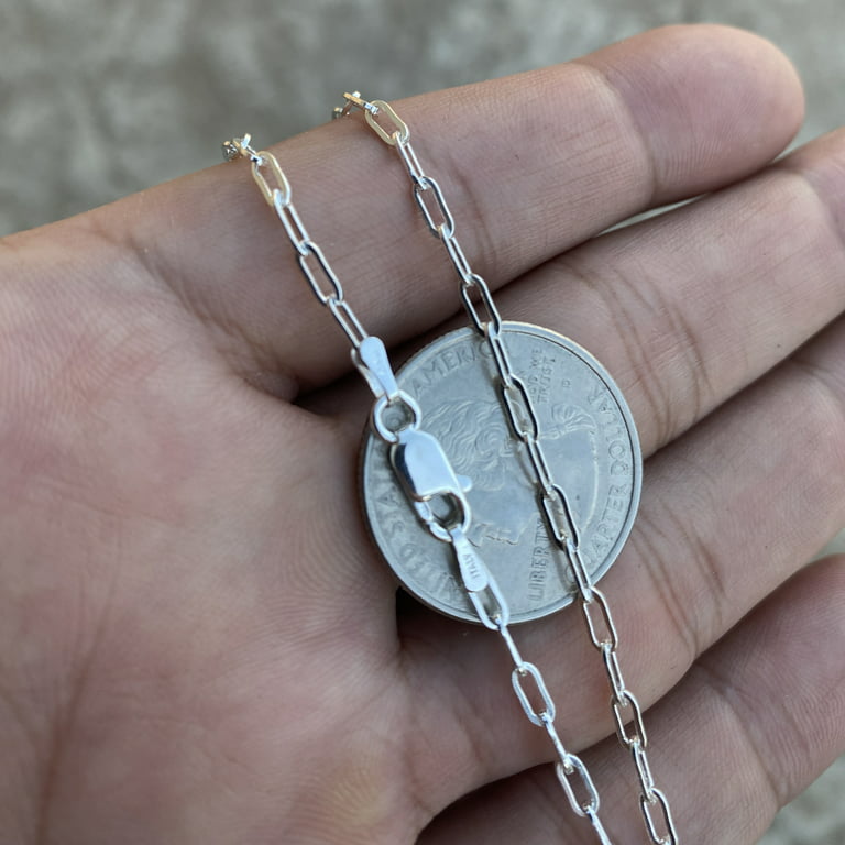 1 Sterling Silver Decorative Padlock Pendant Clasp 925 Silver