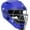 Blue, variant on All Star Mvp Pro Matte Catcher Helmet Royal Small