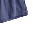 thumbnail image 4 of Byworldtasic Womens Shorts Casual Loose Elastic Drawstring Summer Beach Bermuda Pocketed Shorts, 4 of 4