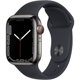thumbnail image 1 of Apple Watch Series 7 (GPS+celular, 41 Mm) - Caja de Acero Inoxidable - Correa Deportiva de Grafito (Reacondicionado), 1 of 5