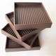 thumbnail image 1 of Ruedas para muebles cuadradas de 3 pulgadas, cojín redondo de goma para pie de sofá con tira antideslizante, cojín para pie de piso de madera, 1 of 4