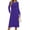 Dark Blue, variant on Long Sleeve Midi Dresses for Women Casual Floral Dress Flowy Fall Dresses with Pockets