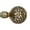 Sphere Gold, variant on PowerSellerUSA Decorative Telescopic Metal Curtain Rod, 66 to 120 Inches Contemporary Round PVC Finials, Ultra Durable Brackets 3/4 Inch Diameter Drapery Rod for Window Treatment, Gray/Bronze-Ball