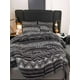 thumbnail image 4 of Juego de Edredón Bohemio de 3 Piezas | Estampado Geométrico En Blanco y Negro | Colcha Ligera de Microfibra Suave | Ropa de Cama Resistente a Las Arrugas y La Decoloración | Decoración para El Dormit, 4 of 6