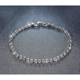 thumbnail image 1 of Bracelets Jonc Tennis pour Femmes en Argent Sterling 925, 1 of 3