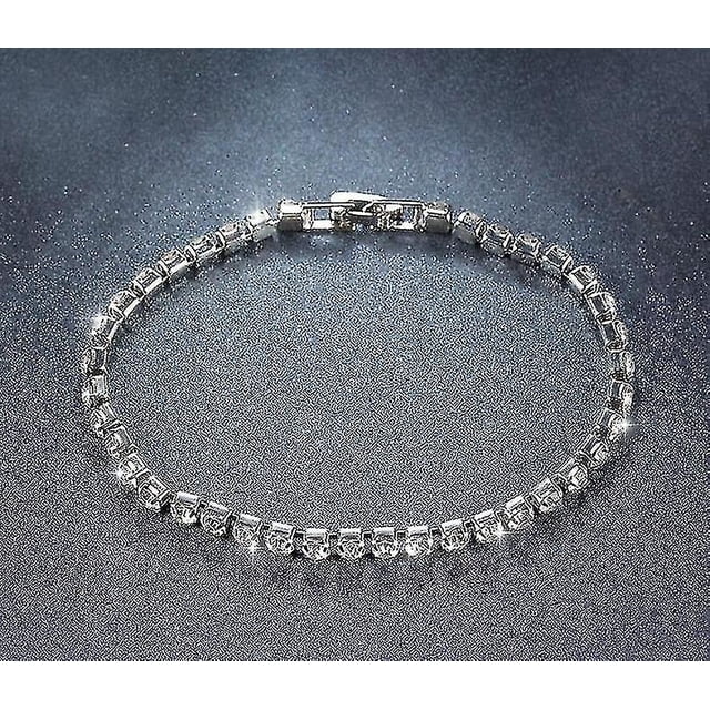 Bracelets Jonc Tennis pour Femmes en Argent Sterling 925