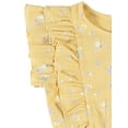 thumbnail image 5 of Modern Moments By Gerber Toddler Girl Ribbed Ruffled Romper, (12 months - 5T), 5 of 7