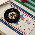 thumbnail image 4 of Independence Day Placemat - Patriotic Flag Design Table Mat for Home Kitchen Holiday Dining Party Decor, One Size for 2026 Independence Day, World Cup, 2026 New Limited-time Offer, 4 of 5