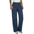 thumbnail image 2 of AUNVITO Women's Casual Trousers Wrinkle-Free Comfortable Fit Easy Care Office Pants, 2 of 9