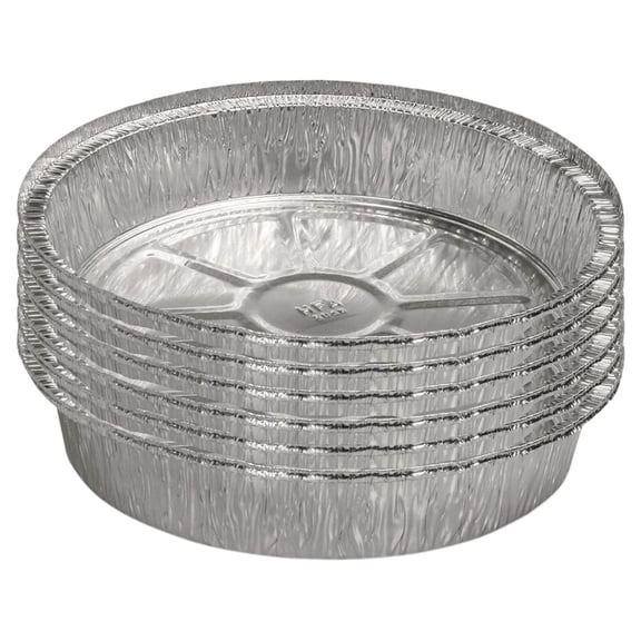 Handi-Foil HFA 204600 9 in. x 1.66 in. 48 oz. Aluminum Container - Silver (500/Carton)