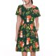 thumbnail image 1 of Disketp Forest Squirrel para Vestido de Manga Corta para Mujeres, Vestidos de Verano para Mujeres, Casual y Holgado para la Playa, 1 of 6
