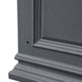 thumbnail image 7 of Algreen Covington Planter, Self-Watering Planter, Tall Square Taper, 27-In. Height by 14-In., Taupestone, 7 of 7