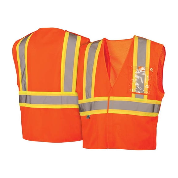 Hi-Vis Orange with 5 Point Break - Size Large