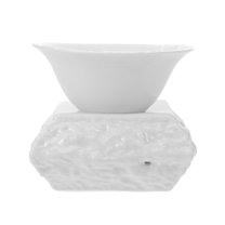 KALLORY Small Salad Bowl Dessert Bowl Ceramic Snack Bowl Ice Cream Appetizers Fruits Bowl Footed Bowl for Party