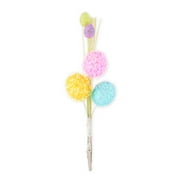 Way to Celebrate Easter Tinsel Egg 9" Decorative Clip, Assorted Colors