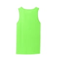 thumbnail image 6 of Port & Company Core Cotton Tank Top-2XL (Neon Green), 6 of 6
