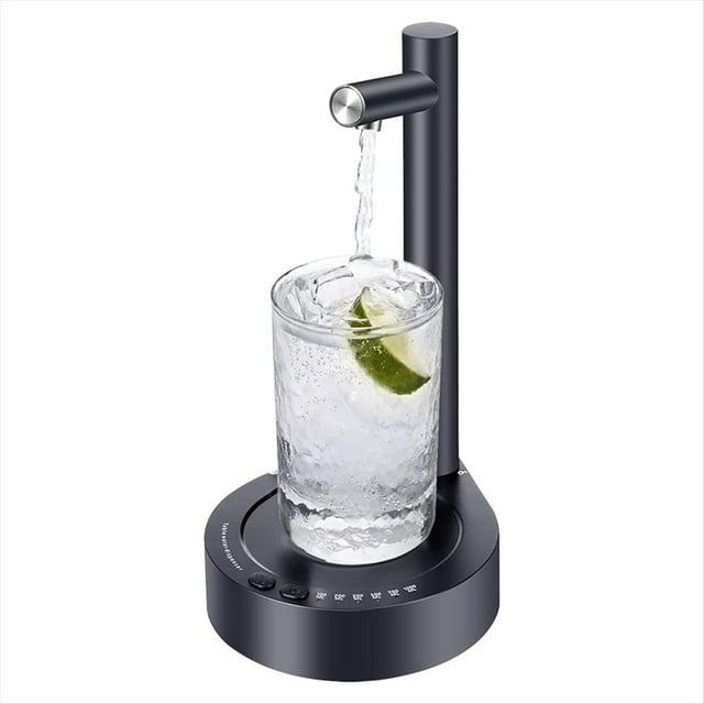 Dispensador de Agua de Escritorio, Bomba Eléctrica Portátil Pequeña para Garrafa de 5 Galones, Ideal para el Hogar, la Oficina, Camping y Exteriores.