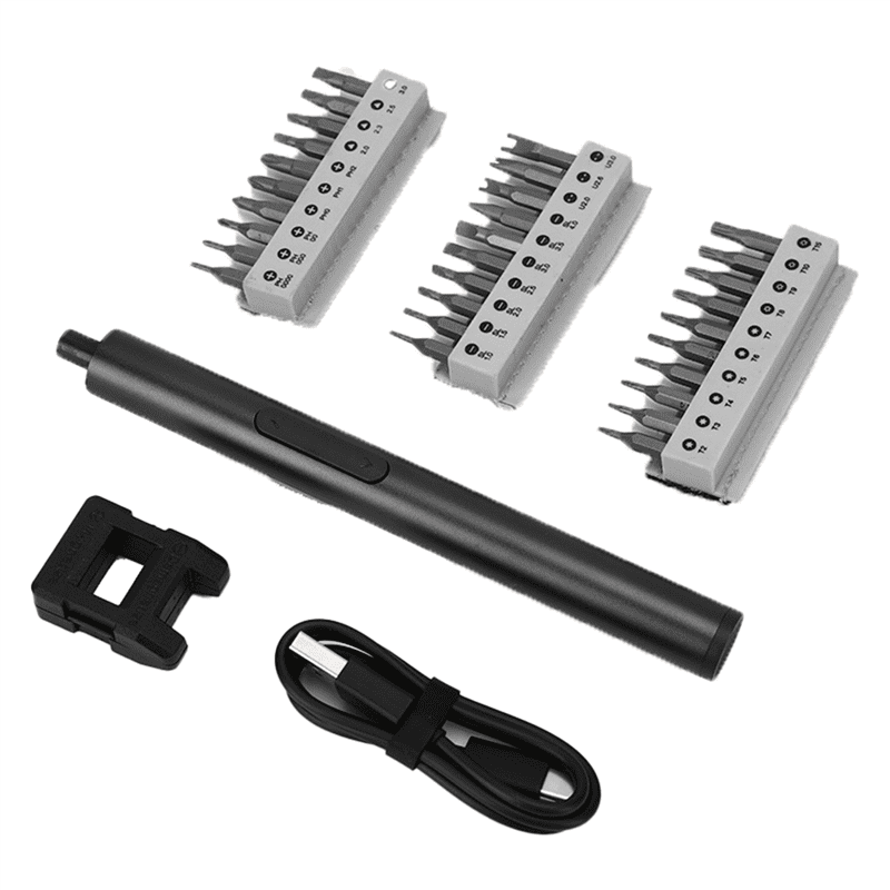 Precision Electric Screwdriver Rechargeable S2 Steel Bit Screwdriver Set Repair Power Screw
