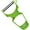 Green, variant on The Kosher Cook, Carbon Steel Potato Y Vegetable Peelers - Blue