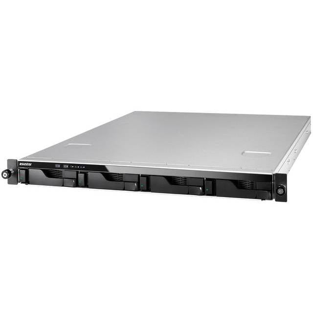 ASUSTOR AS-604RD RAIL Intel Atom 2.13GHz 1GB DDR3 2GbE 2eSATA USB3.0 4-bay Rackmount NAS for En by ASUSTOR