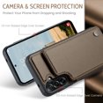 thumbnail image 5 of CaseMe Leather for Samsung Galaxy A56 5G Case with Card Holder, Wallet Case for Women Men with RFID Blocking, Durable Leather Kickstand Magnetic Clasp Shockproof Phone Case for Samsung Galaxy A56 5G, 5 of 10