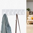 thumbnail image 4 of Non Marking Swivel Hooks Hooks Strong Towel Hooks Bathroom Tiles No Punch 6 Branches Paste 6 Claw Hooks, 4 of 6