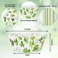 thumbnail image 2 of Whaline 300 Pcs St. Patrick's Day Shamrock Cupcake Liner Paper Baking Cups Green Leaf Clover Watercolor Muffin Liner Cake Storage Container for Holiday Party Supplies, 2 x 1.2 Inch, 2 of 4
