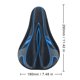 thumbnail image 3 of Funda para asiento de bicicleta, funda transpirable para sillín de bicicleta, accesorios para ciclismo (negro y azul), 3 of 3