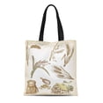 thumbnail image 1 of JSDART Sac en Toile Réutilisable Sac de Courses Croquis Céréales Blé Seigle Avoine Orge Riz Ferme Maison Sac, 1 of 1