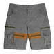 thumbnail image 2 of pstuiky Hombres bajos, Pantalones de trabajo transpirables de verano para hombre, con múltiples bolsillos, para exteriores, sin cinturón Pantalones cortos cargo, 2 of 4