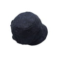 thumbnail image 4 of WITHMOONS Womens Bucket Hat Cloche Packable Warm Fall Winter Cap SLB1377 (Navy), 4 of 5