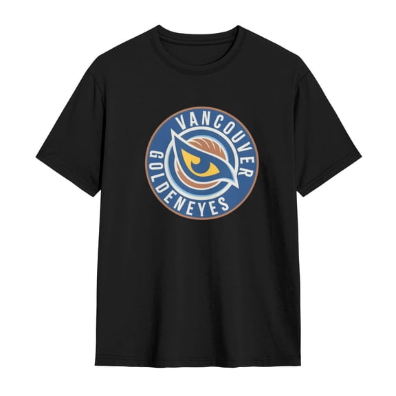 Vancouver Goldeneyes Tshirt Basic Short Sleeve Cotton Shirt