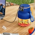 thumbnail image 6 of T-HOTLYST 600ml Smoothie Blenders Portable USB Rechargeable Juicer with High Speed Motor Mixing Cup for Protein Shakes and Juices, 6 of 18