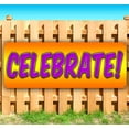 thumbnail image 1 of Celebrate! 13 oz Vinyl Banner With Metal Grommets, 1 of 4