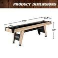 thumbnail image 4 of 9 ft . Wentworth Shuffleboard Table, Includes Accessories by Barrington Billiards, 4 of 9