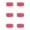 Bright Pink, variant on COUVER Kids Children 1 Inch - Solid/Plain Cotton Terry Cloth Wristband(6 Pieces)