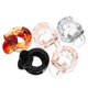 thumbnail image 4 of 5 pinzas para el cabello redondas, decorativas y versátiles, con forma de garra., 4 of 7