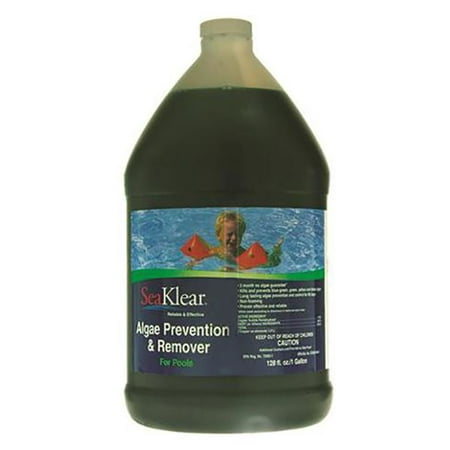 SeaKlear 90-Day Algae Prevention & Remover, gal 1Gal./3.785L (Best Way To Remove Algae From Concrete)