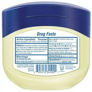 Vaseline 100% Pure Petroleum Jelly Original Skin Protectant, 13 Oz, 2-Pack