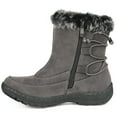 thumbnail image 3 of Brinley Co. Womens Faux Fur Trim Tread Sole Winter Boot, 3 of 7