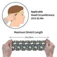 thumbnail image 6 of Daiia Gamers printed Men's Performance Headband,Sports Headbands,Moisture Wicking Workout Headband, 6 of 9