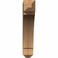 thumbnail image 2 of Ekena Millwork 5 1/2"W x 30"D x 30"H Thorton Craftsman Smooth Bracket, Western Red Cedar, 2 of 13