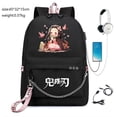 thumbnail image 2 of Demon Slayer Campus Oxford High Quality Animation School Bag Middle School Student Large Capacity Backpack High School, 2 of 7