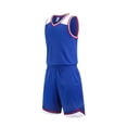 thumbnail image 5 of Unisex Youth Kids Boys Basketball Outfit Lightweight Basketball Tank Top and Track Shorts Sets Boy Summer Clothes, 5 of 5