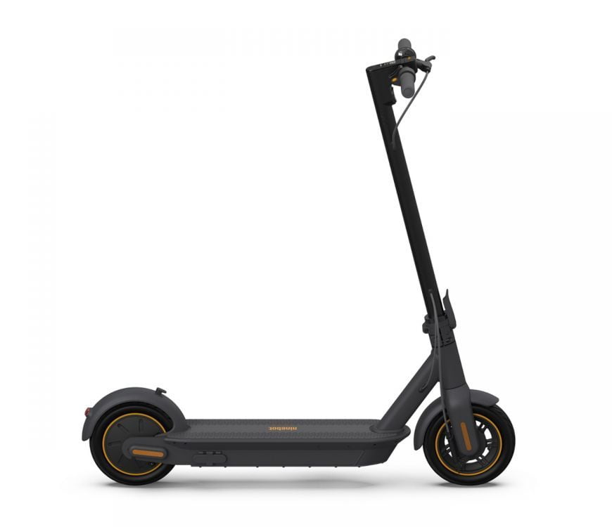 Gray Segway Ninebot MAX G30LP Electric Kick Scooter Max Speed 18.6 MPH Up to 25 Miles Long-Range Battery Lightweight and Foldable