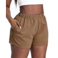 thumbnail image 3 of Gocolloa Plus Size Shorts Women Summer Casual High Waisted Loose Lounge Workout Running Sweat Shorts Khaki Brown 2X, 3 of 5