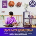thumbnail image 3 of Hold My Ball Basketball Holders – Silver Large Hand Wall Mount Displays for Ball Storage & Memorabilia - Ball Storage Rack for Basketball, Soccer or Volleyballs, 3 of 7