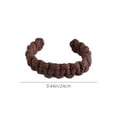 thumbnail image 4 of Sentmoon Curtain Holdbacks Curtain Holders Curtain Tiebacks Handwoven Rope Holdbacks Twisted Fabric Curtain Clips Natural Jute Curtain Bands Window Accents, 4 of 8