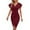 RD1, variant on MDUKONU Women's V Neck Wrap Dress for Everyday Wear with Ruffled Flounce Sleeves and Bodycon for Spring and Summer Black L